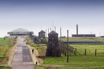 Image showing Majdanek - concentration camp in Poland. 