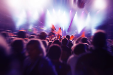 Image showing People on music concert