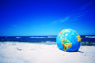 Image showing Earth globe. Conceptual image