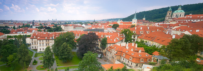 Image showing Prague, Mala Strana panorama