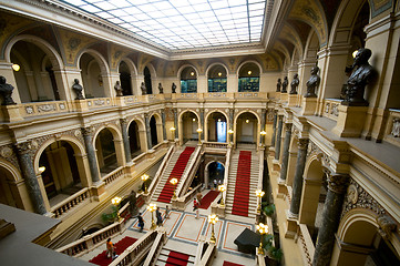 Image showing Inside of National Museum in Prague