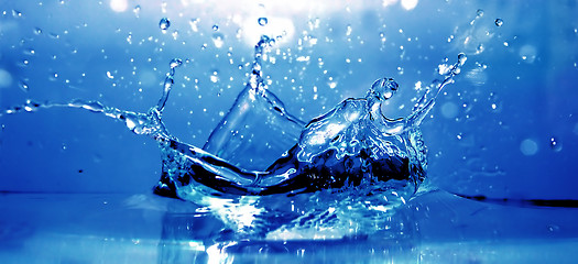 Image showing Water splash