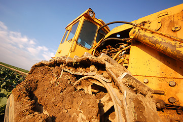 Image showing Excavator working