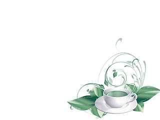 Image showing green tea