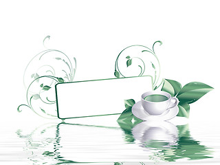 Image showing green tea