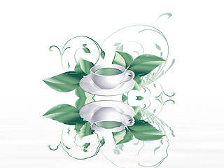 Image showing green tea