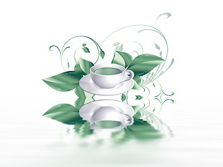 Image showing green tea