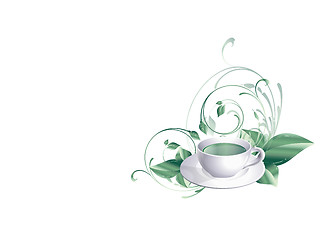 Image showing green tea