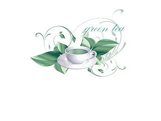 Image showing green tea