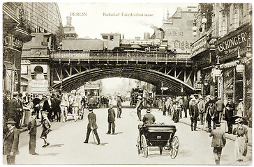 Image showing Friedrichstrasse Postcard