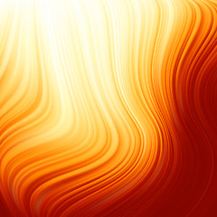 Image showing Abstract glow Twist with fire flow. EPS 8