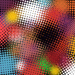 Image showing Abstract halftone background. EPS 8