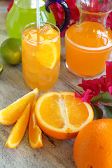 Image showing Summer Orange Drink