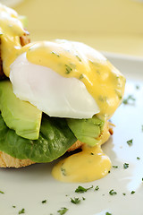 Image showing Eggs Benedict