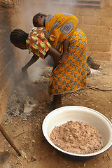 Image showing African woman