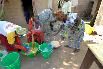 Image showing African women