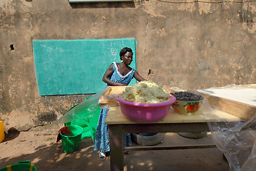 Image showing Africa woman
