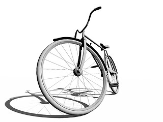 Image showing classic bicycle