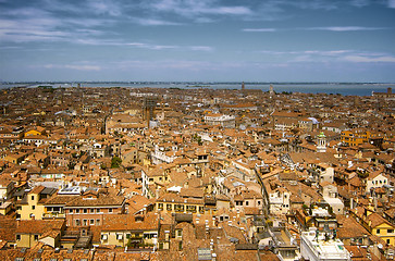 Image showing Aerial view of Venice, Italy