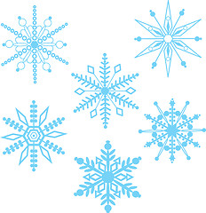 Image showing Snowflakes