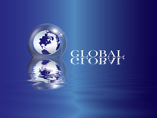 Image showing global 