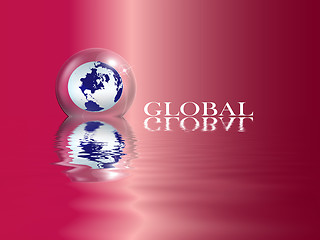 Image showing global 
