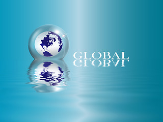 Image showing global 