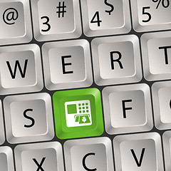 Image showing Computer Keyboard