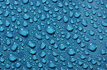 Image showing water drops background