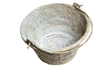 Image showing Grungy bucket