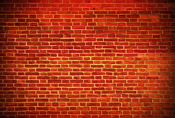 Image showing vintage brick wall