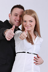 Image showing Successful couple