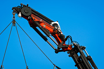 Image showing Pneumatic industrial crane