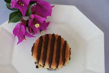 Image showing Cake with chocolate