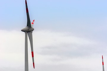 Image showing Clean energy from the wind