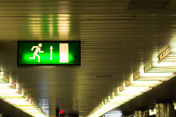 Image showing Exit sign