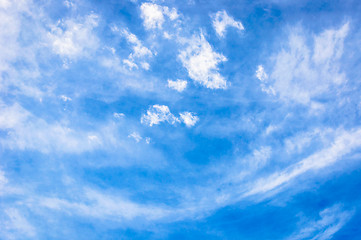 Image showing Deep blue sky