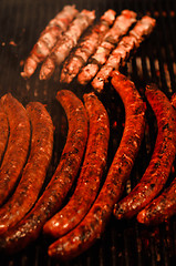 Image showing Meat for hot dog