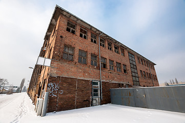 Image showing Large industrial building 