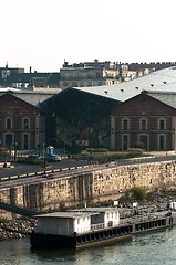 Image showing Part of a shipyard