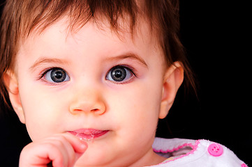 Image showing Pretty little baby