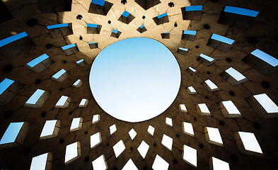 Image showing Dome with blue sky