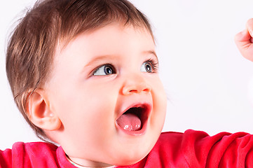 Image showing Joyful happy child