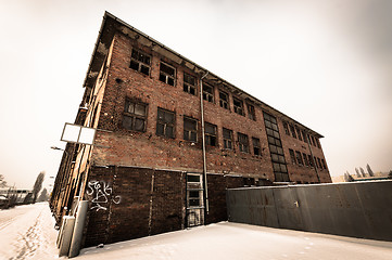 Image showing Large industrial building