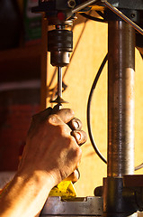 Image showing Hands of a worker