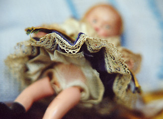 Image showing Old-fashioned doll