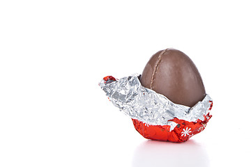 Image showing chocolate easter egg