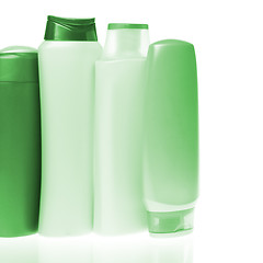 Image showing cosmetic bottles