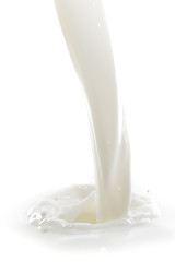 Image showing milk splash