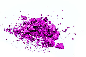 Image showing crushed eyeshadow